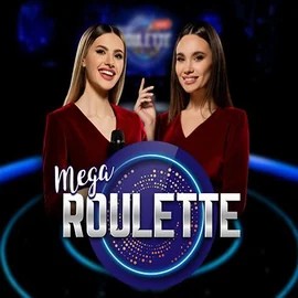 Mega Roulette logo by Pragmatic Play Glorion Casino