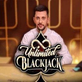 Unlimited Blackjack logo – Live Casino by Ezugi at Glorion Casino