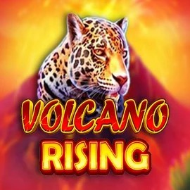 Volcano Rising slot logo by RubyPlay at Glorion Casino